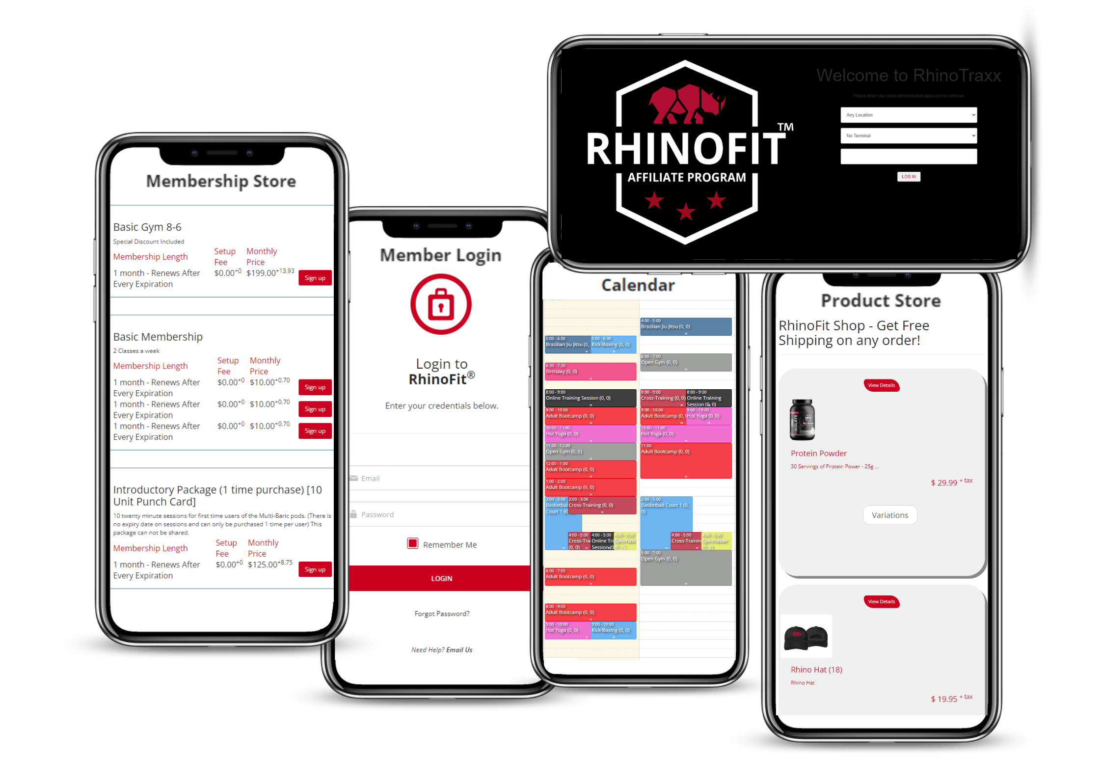 Martial Arts Website Templates by RhinoFit